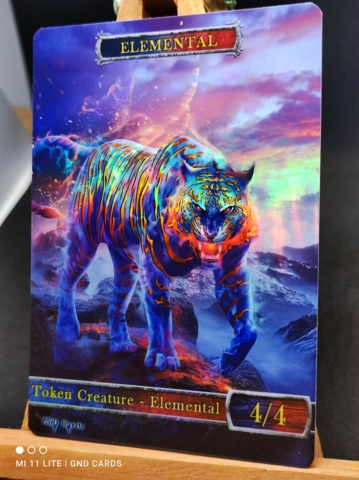 Foil Red Blue Elemental #2